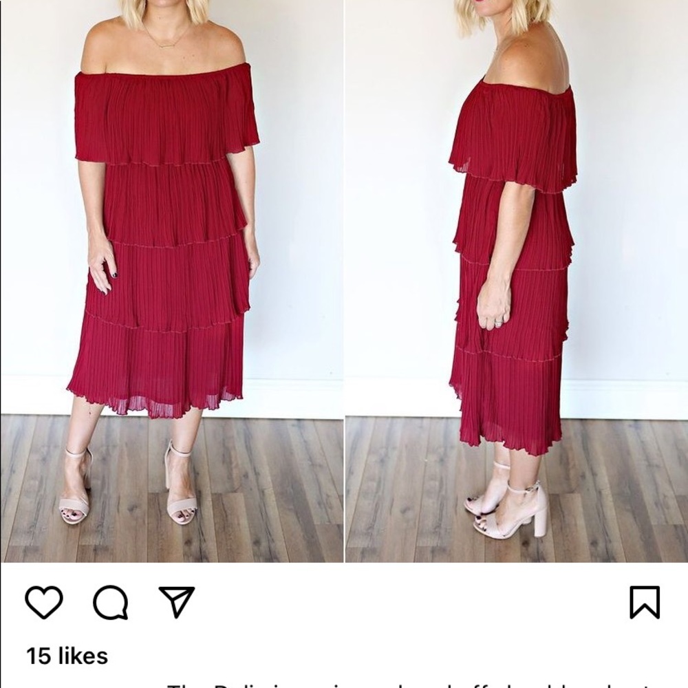 Red dress